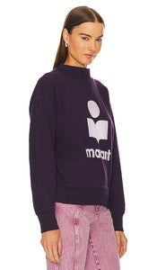 Isabel Marant Etoile Moby Sweatshirt in Purple