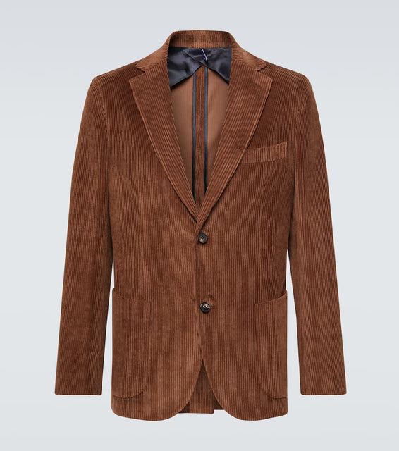 Incotex Cotton corduroy blazer