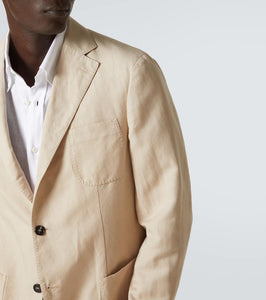 Incotex Linen and cotton blazer