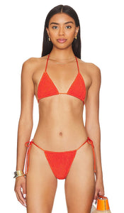 Indah Candy Bikini Top in Red - Haut de bikini Indah Candy en rouge - Indah Candy 红色比基尼上衣 - Indah Candy Bikinioberteil in Rot - Indah Candy 비키니 탑 - Top bikini Indah Candy in rosso