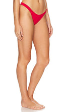 Indah Elki Skimpy Solid Bikini Bottom in Red