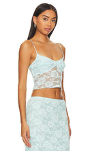 Indah Palmer Lace Camisole in Baby Blue