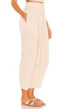 Indah Tanah Solid 80s Pleated Trouser in Beige