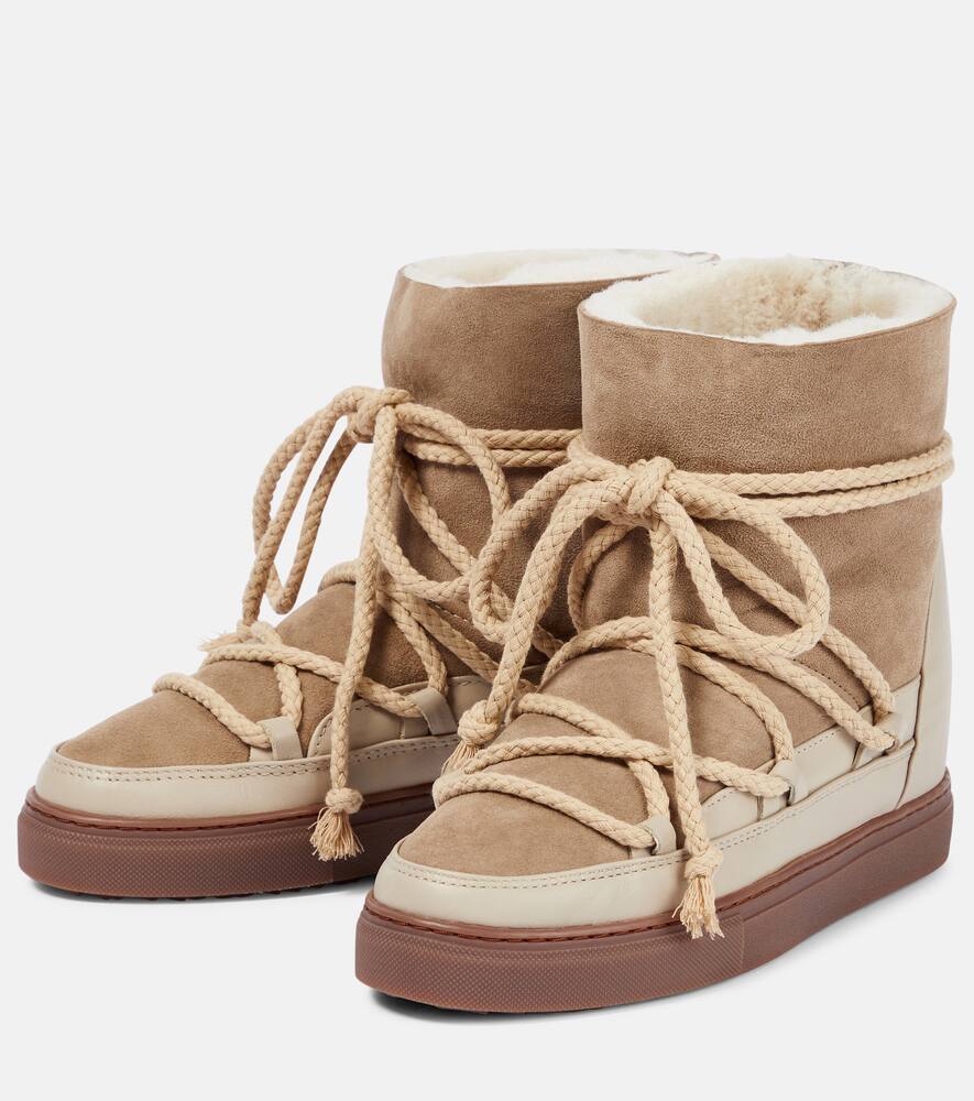 Inuikii Classic Wedge leather ankle boots