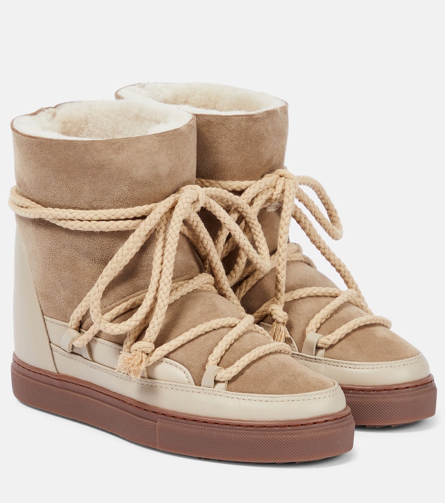Inuikii Classic Wedge leather ankle boots