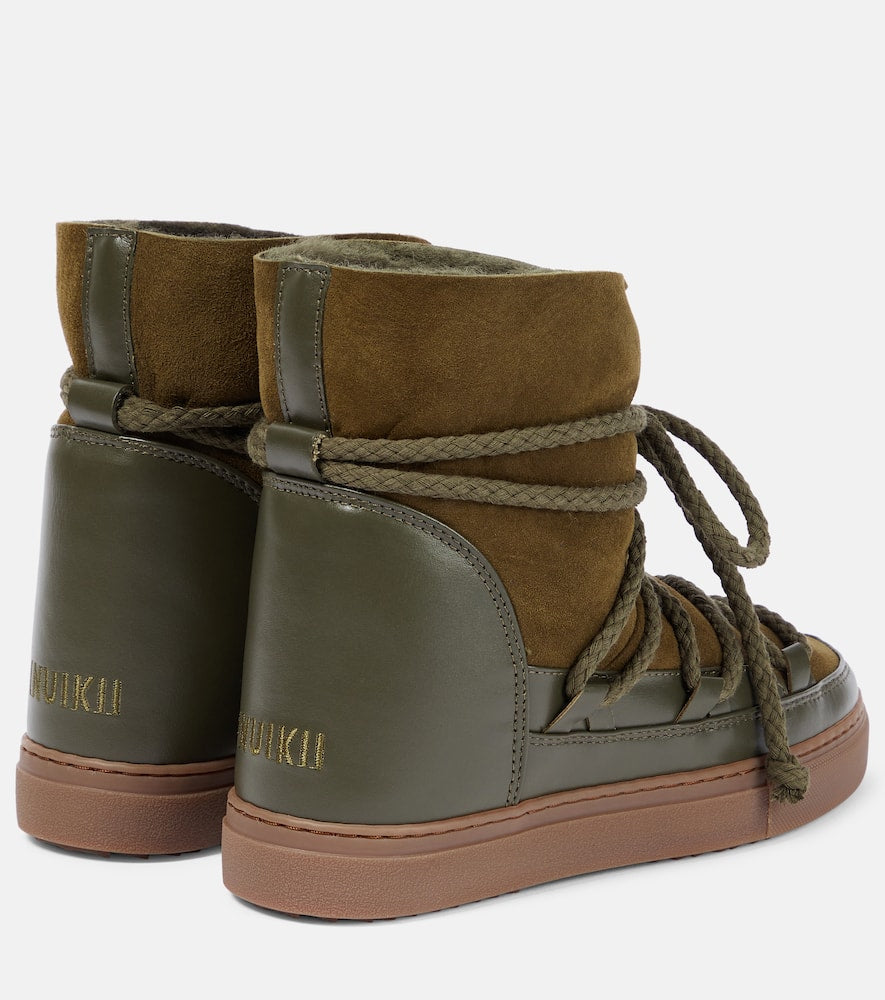 Inuikii Classic Wedge suede ankle boots