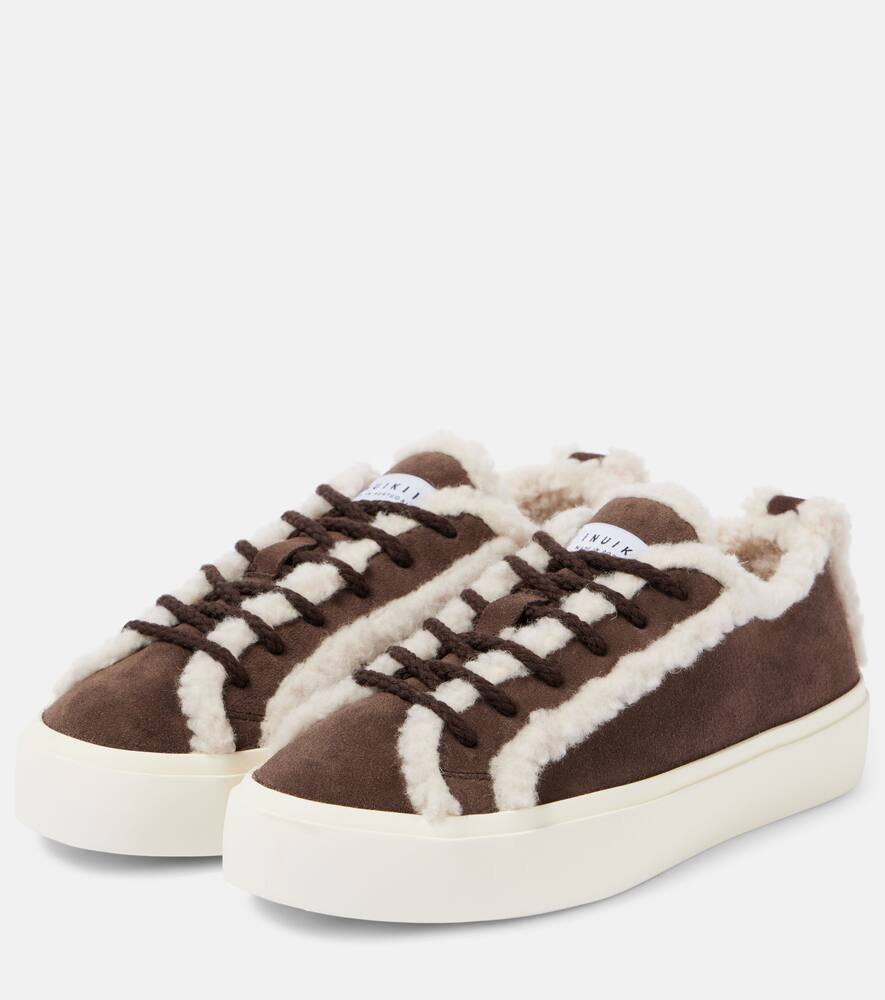Inuikii Classic shearling-lined suede sneakers