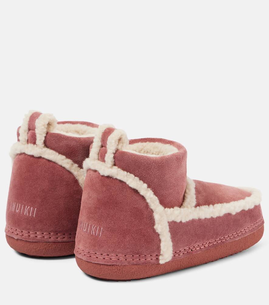 Inuikii Classic shearling-trimmed suede snow boots