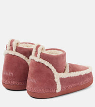 Inuikii Classic shearling-trimmed suede snow boots