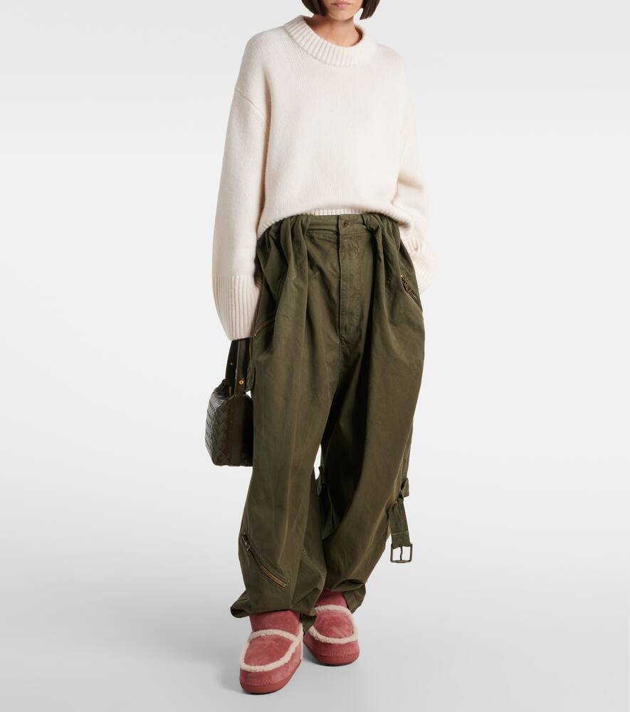 Inuikii Classic shearling-trimmed suede snow boots