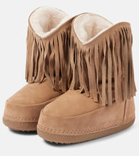 Inuikii Cowboy Fringes leather snow boots
