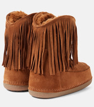 Inuikii Cowboy Fringes suede snow boots