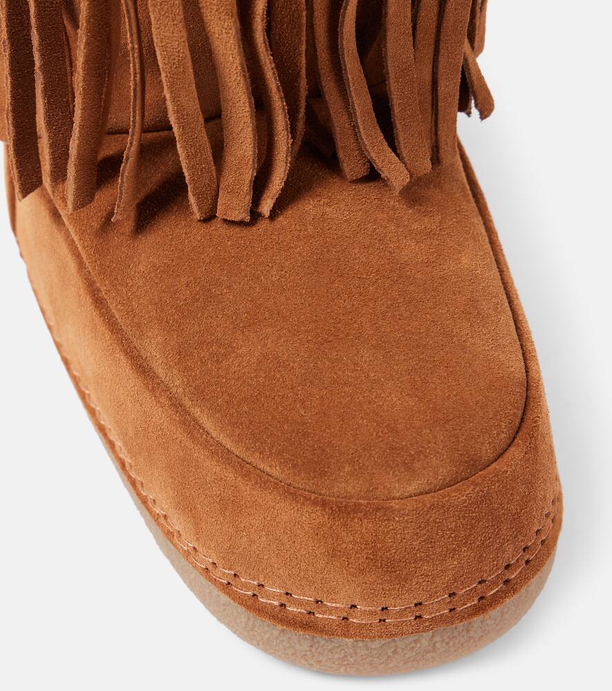 Inuikii Cowboy Fringes suede snow boots