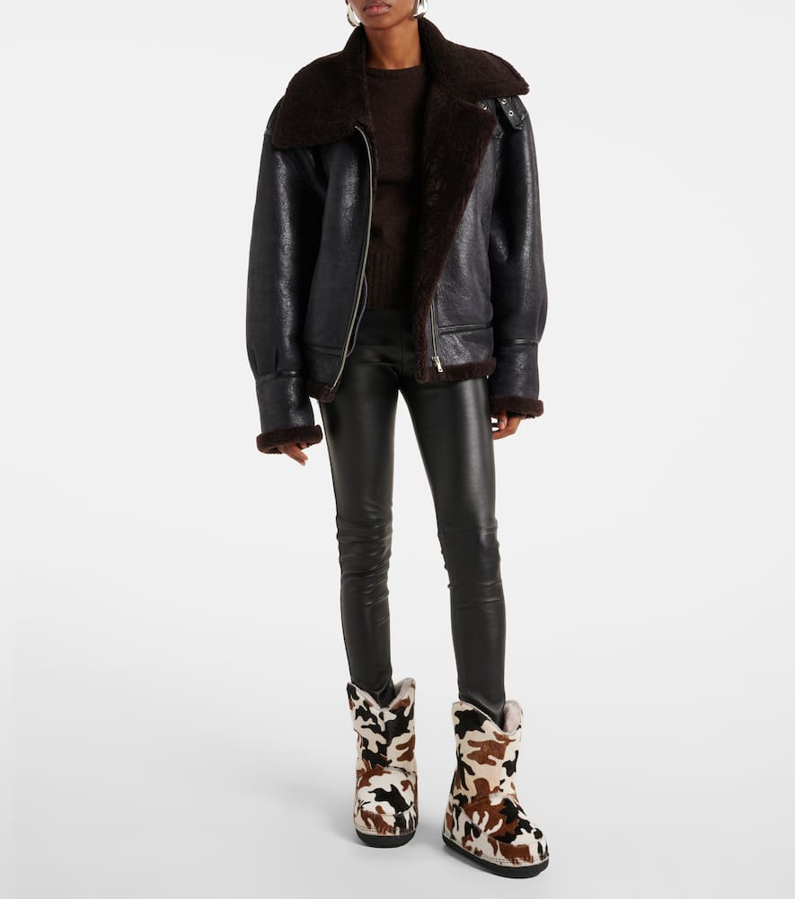 Inuikii Cowboy Print snow boots