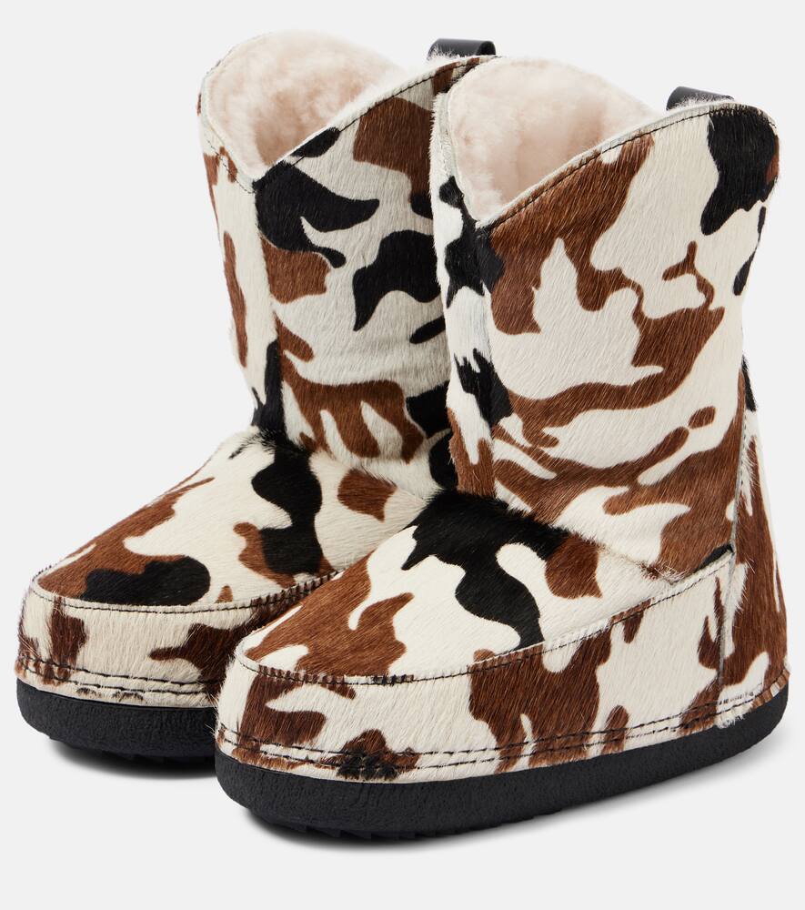 Inuikii Cowboy Print snow boots