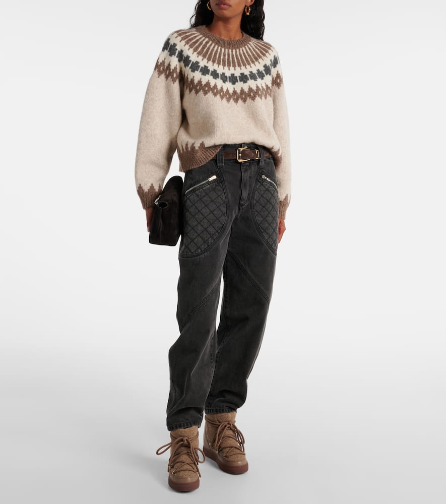 Inuikii Felt Wedge snow boots