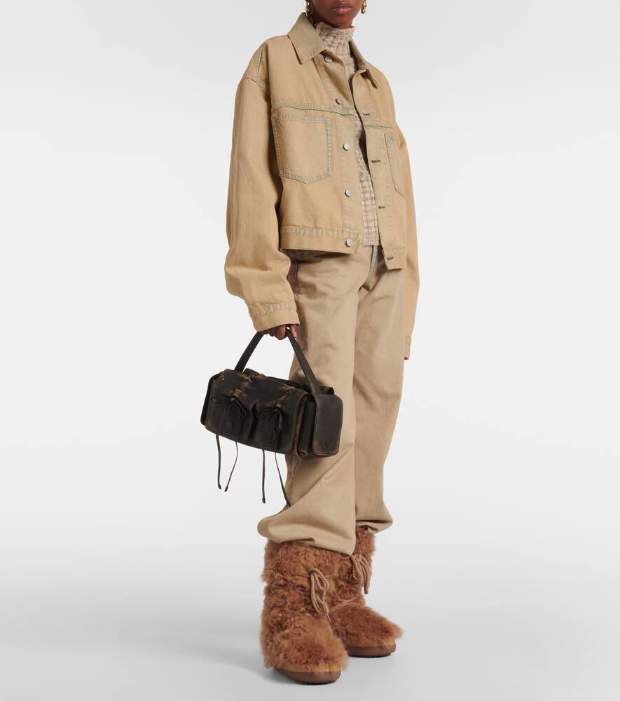 Inuikii Long Curly High shearling snow boots