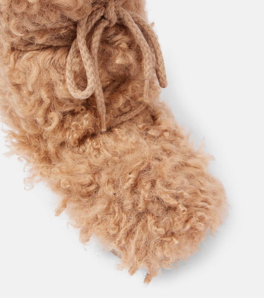 Inuikii Long Curly High shearling snow boots