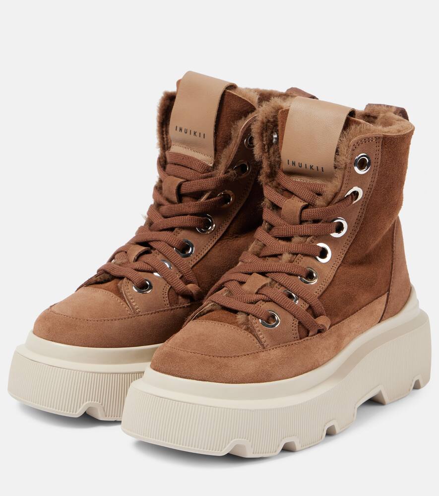 Inuikii Matilda shearling-lined suede boots