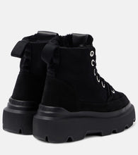 Inuikii Matilda shearling-lined suede lace-up boots