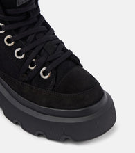 Inuikii Matilda shearling-lined suede lace-up boots