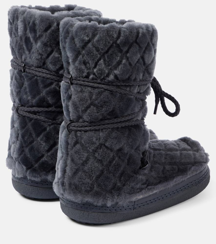 Inuikii Mouton High shearling snow boots
