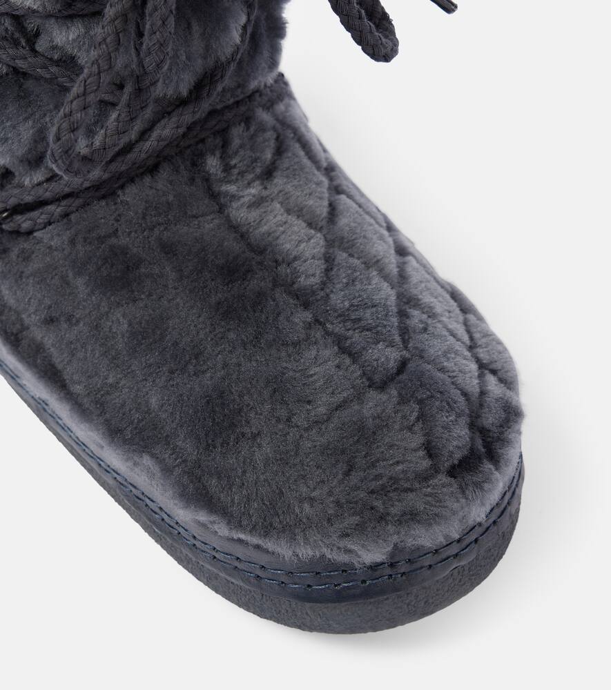 Inuikii Mouton High shearling snow boots