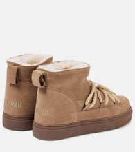 Inuikii Shearling-lined suede ankle boots