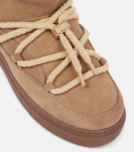 Inuikii Shearling-lined suede ankle boots