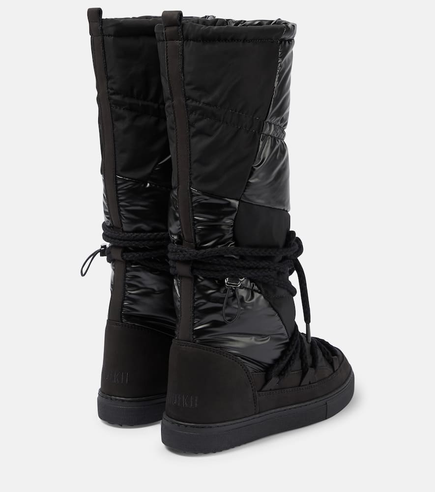 Inuikii Suede and shearling-lined boots