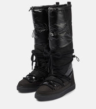 Inuikii Suede and shearling-lined boots