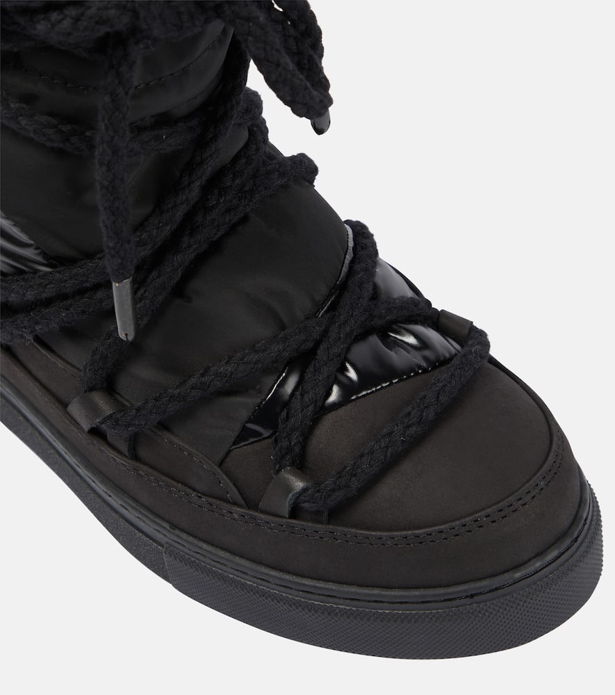 Inuikii Suede and shearling-lined boots