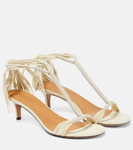 Isabel Marant Aatos tasseled suede sandals