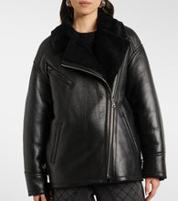 Isabel Marant Adelina shearling-lined leather coat