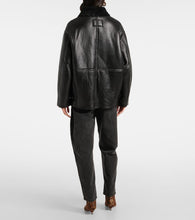 Isabel Marant Adelina shearling-lined leather coat