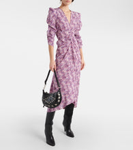 Isabel Marant Albini printed silk-blend midi dress