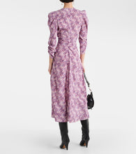 Isabel Marant Albini printed silk-blend midi dress