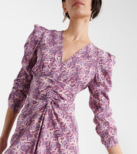 Isabel Marant Albini printed silk-blend midi dress