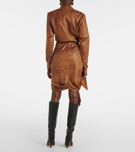 Isabel Marant Aleora draped wrap dress