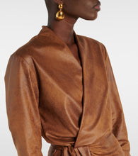 Isabel Marant Aleora draped wrap dress