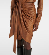 Isabel Marant Aleora draped wrap dress