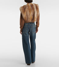 Isabel Marant Alexina faux fur vest