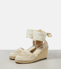 Isabel Marant Alfafi raffia espadrille wedges
