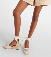 Isabel Marant Alfafi raffia espadrille wedges