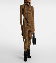 Isabel Marant Alixa gathered jersey minidress