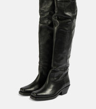 Isabel Marant Amati leather knee-high boots