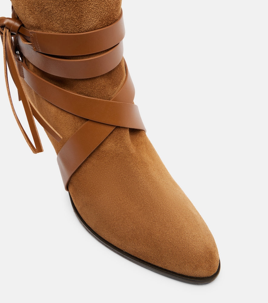 Isabel Marant Analui 90 suede knee-high boots