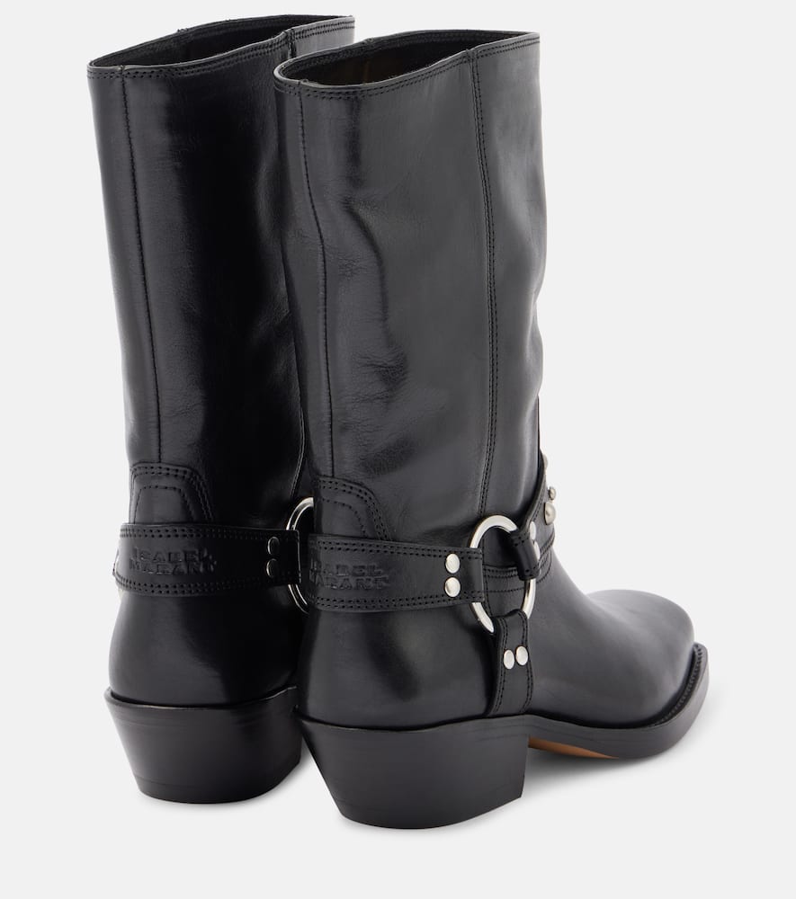 Isabel Marant Antya leather cowboy boots