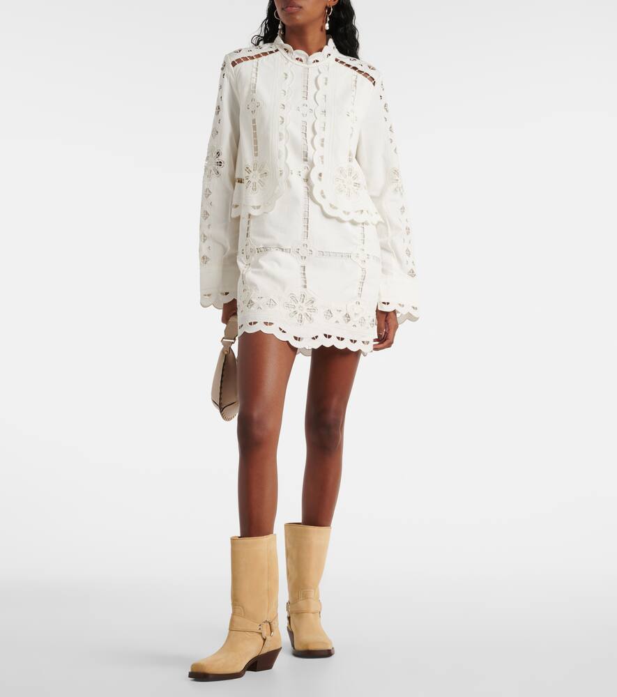 Isabel Marant Antya suede biker boots