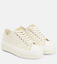 Isabel Marant Austen suede-trimmed sneakers